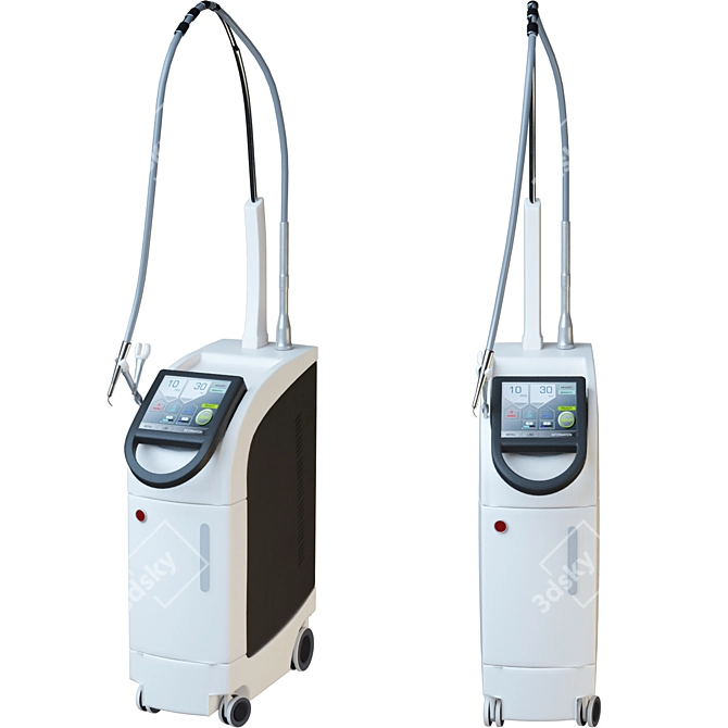 Precision Dental Laser Device 3D model image 1