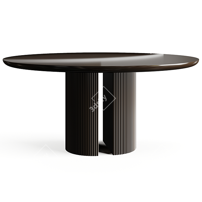 ROCCA II ROUND Table Furniture 3D model image 2