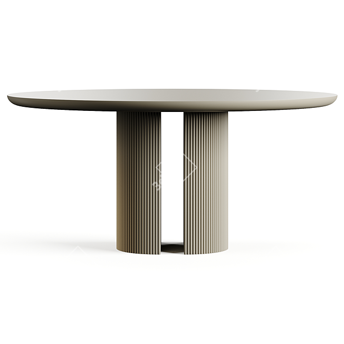 ROCCA II ROUND Table Furniture 3D model image 3