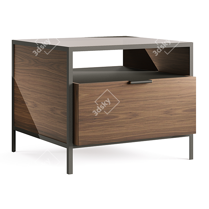 Reliable ROWLING Bedside Table 3D model image 4