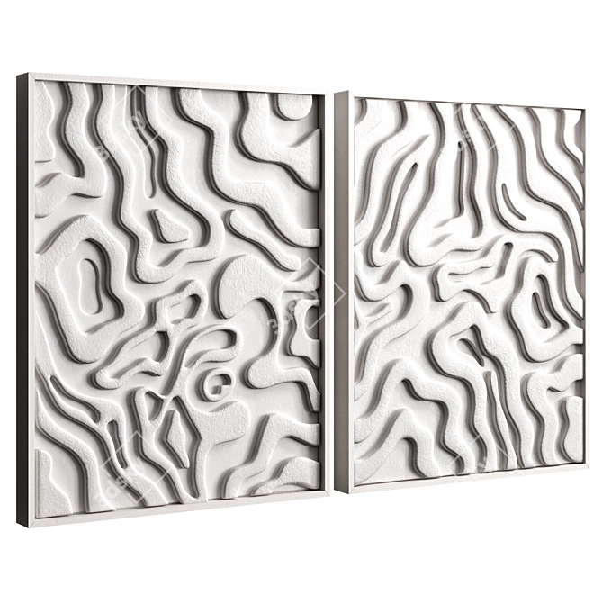 Lucile Salamone Relief Prints Set 3D model image 2