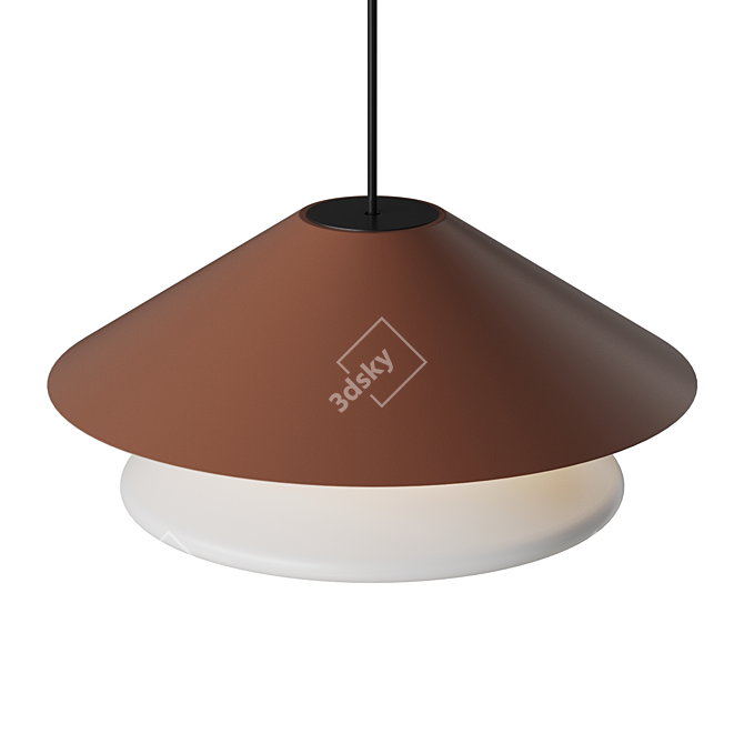 Conical LED Lamp TANELI 3D model image 2