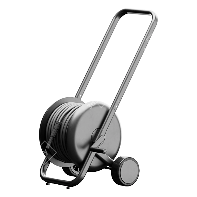 ZEE TASMAN BLACK Hose Reel 3D model image 1