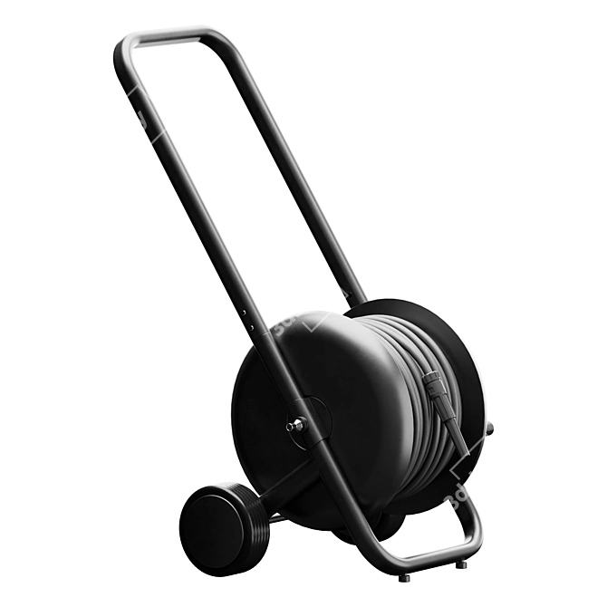 ZEE TASMAN BLACK Hose Reel 3D model image 2