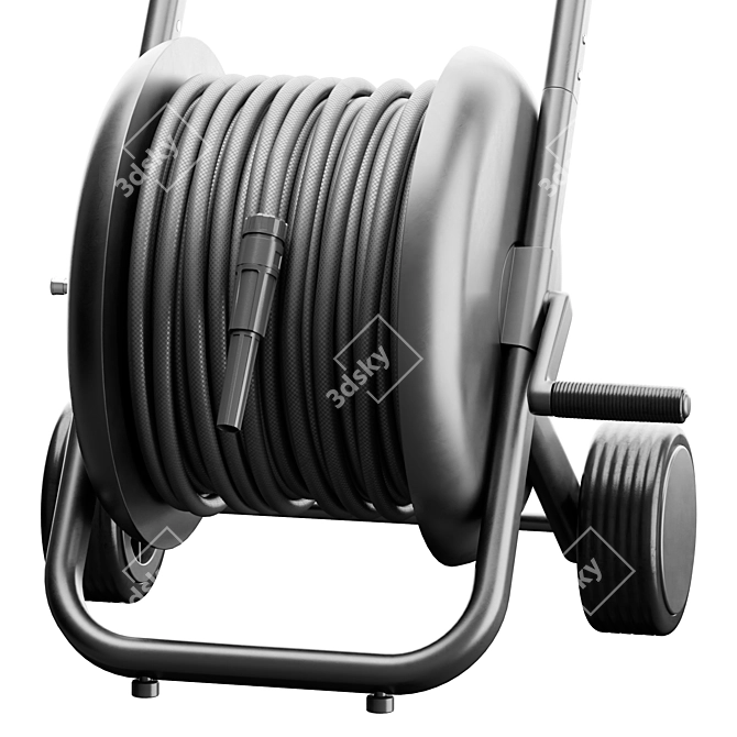 ZEE TASMAN BLACK Hose Reel 3D model image 4