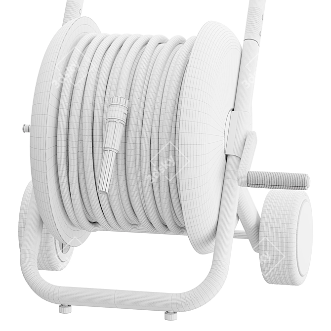 ZEE TASMAN BLACK Hose Reel 3D model image 5