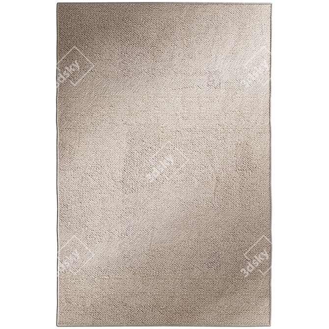 Modern V-Ray Converted Rug 3D model image 3