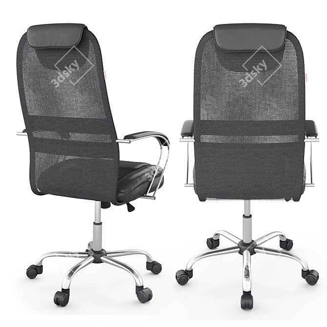 Exclusive Nuert Executive Office Chair 3D model image 2