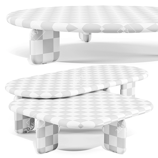 Orion V02 - Designer Coffee Tables 3D model image 6