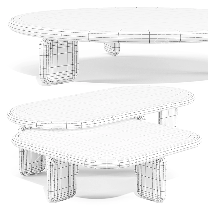 Orion V02 - Designer Coffee Tables 3D model image 7