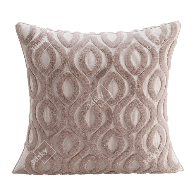 3D Decorative Pillow Model 3D model image 3