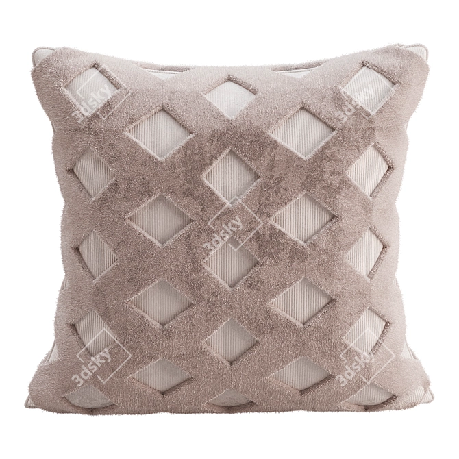 3D Decorative Pillow Model 3D model image 4