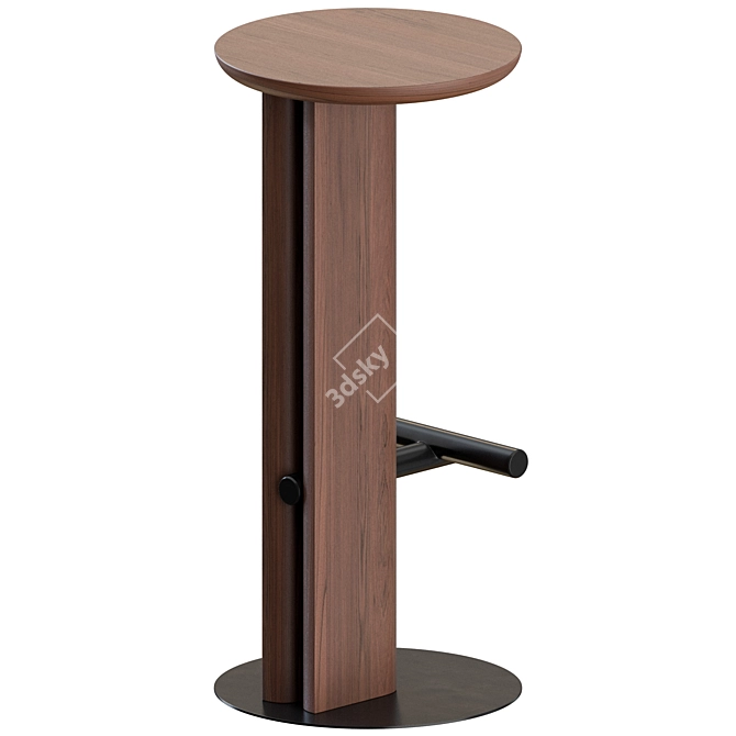 Ross Gardam Rook Stool Trio 3D model image 5