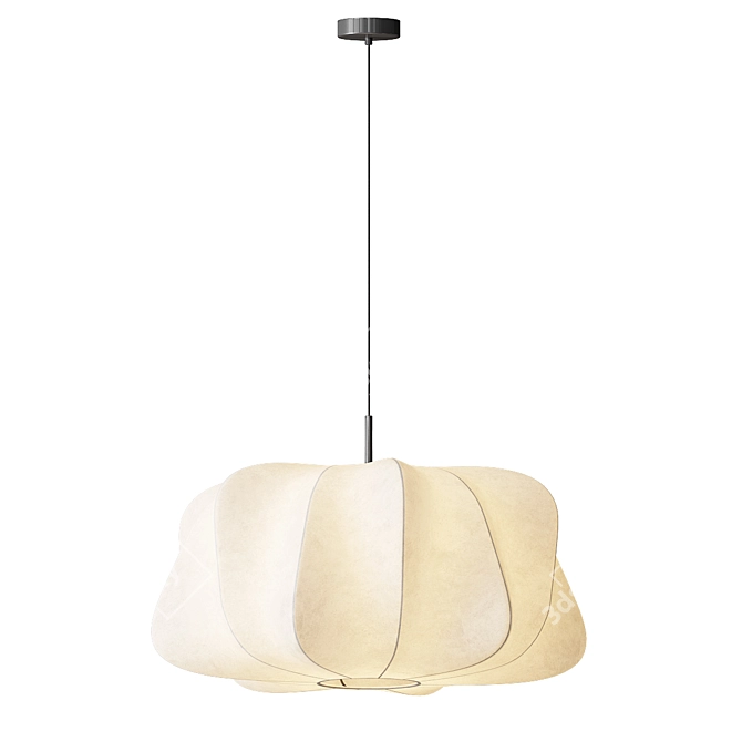 Elegant Cirrus Pendant Light 3D model image 3