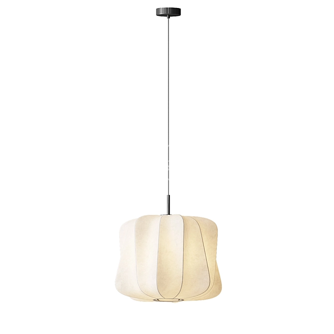 Elegant Cirrus Pendant Light 3D model image 4