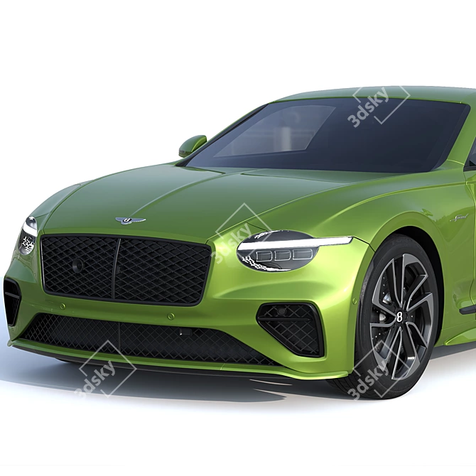 Bentley GT Speed 2025: Luxurious Evolution 3D model image 4