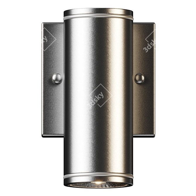 Beverly Outdoor LED Cylinder Light 3D model image 3