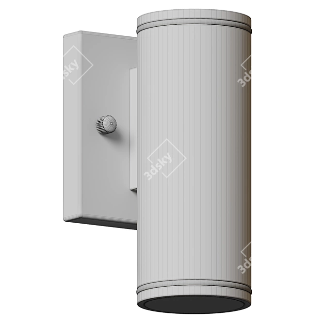 Beverly Outdoor LED Cylinder Light 3D model image 5