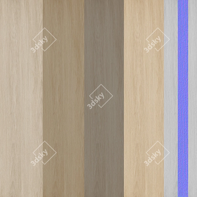 4K Wood Texture Set for Renderers 3D model image 2