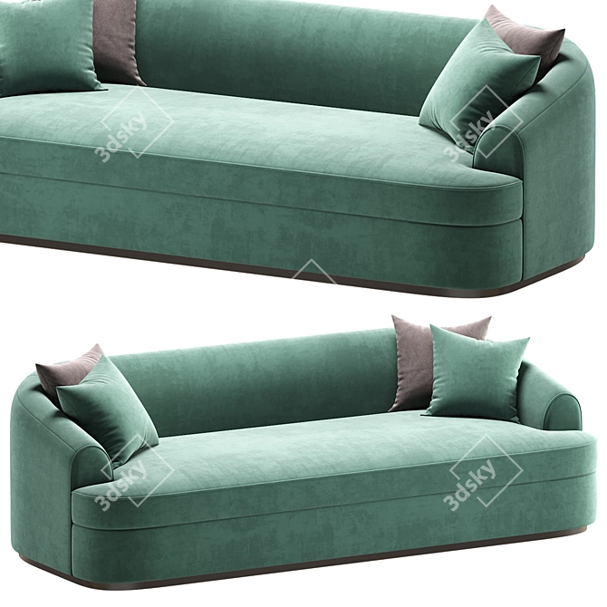 Elegance in Design: Sofa DINAN 3D model image 4