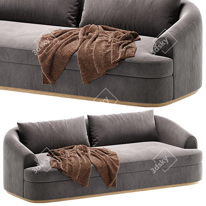 Elegance in Design: Sofa DINAN 3D model image 6