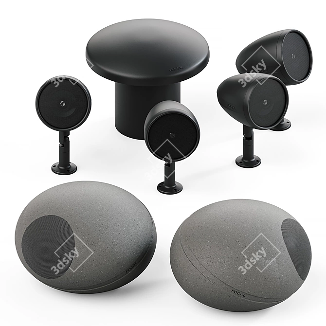 Focal Littora Outdoor Audio System 3D model image 17