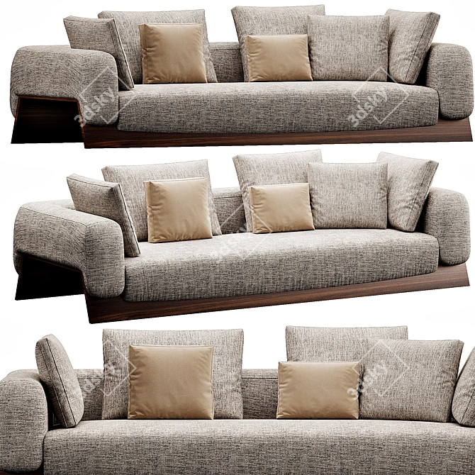  BOLDLY MODERN SOFA, 270CM 3D model image 12