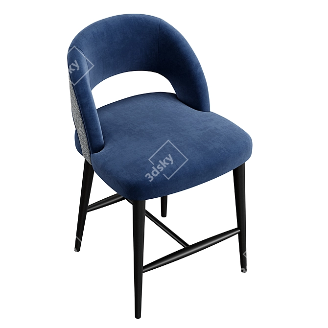 Elegant Well Konyshev Chair 3D model image 4