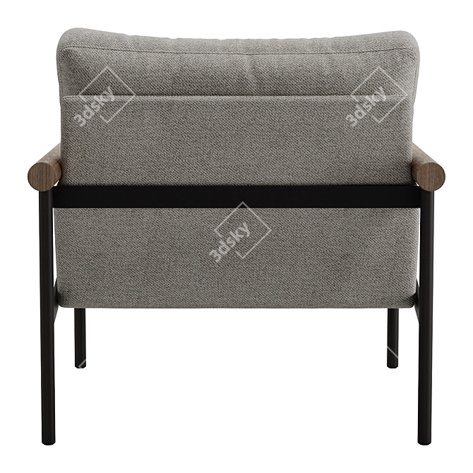 Modern Lounge Chair Collection 3D model image 5