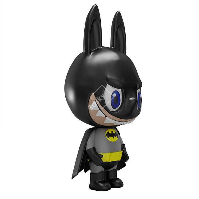 Labubu Batman POPMART Figure 3D model image 6