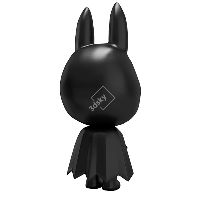 Labubu Batman POPMART Figure 3D model image 8