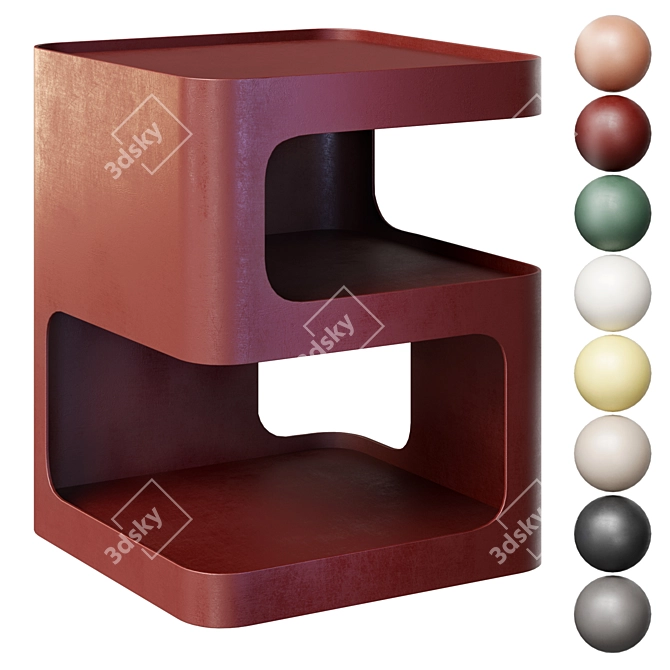 Brum Bedside Table from Divan.ru 3D model image 4