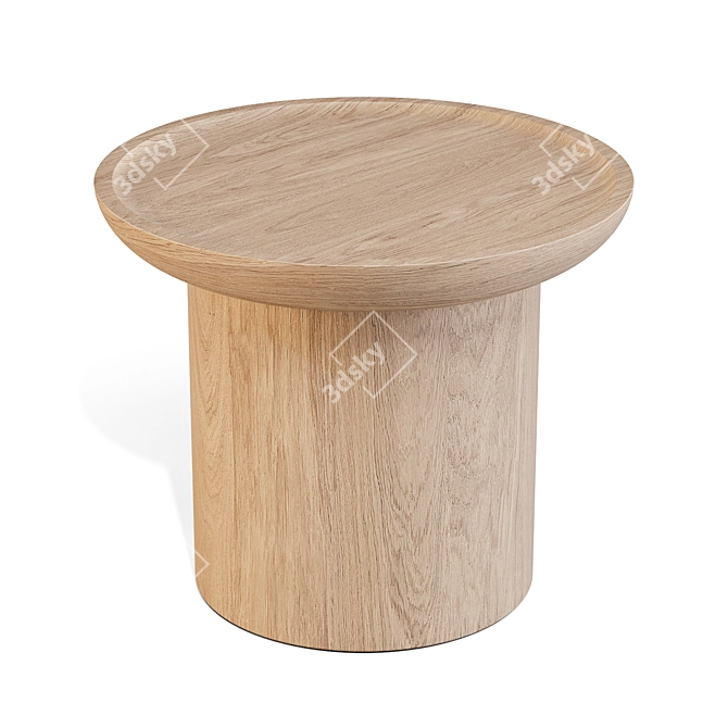 Findley Coffee & Side Tables Set 3D model image 4