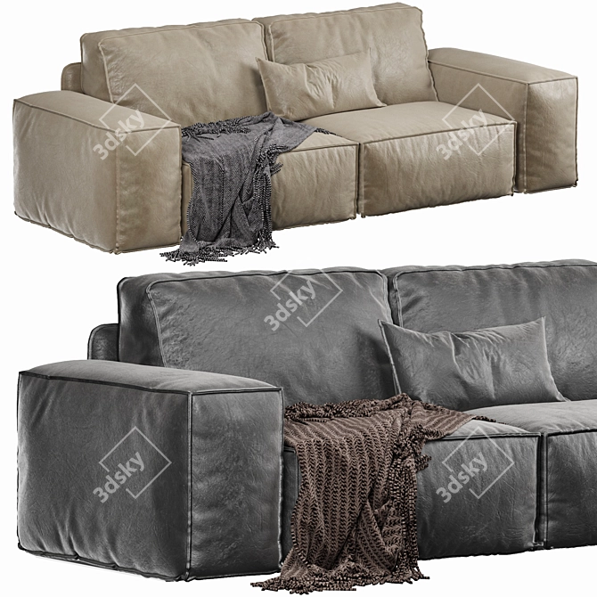 Designer Sofa for Modern Interiors 3D model image 13