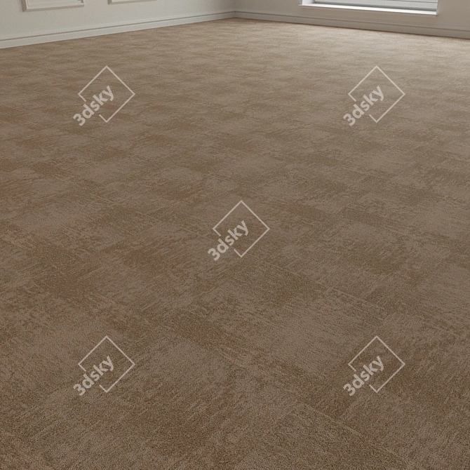 Tessera Infused Carpet Tiles Eurhythmic 3D model image 2