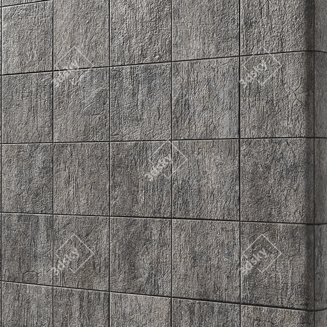 Smooth Render Tile Material 41 3D model image 3