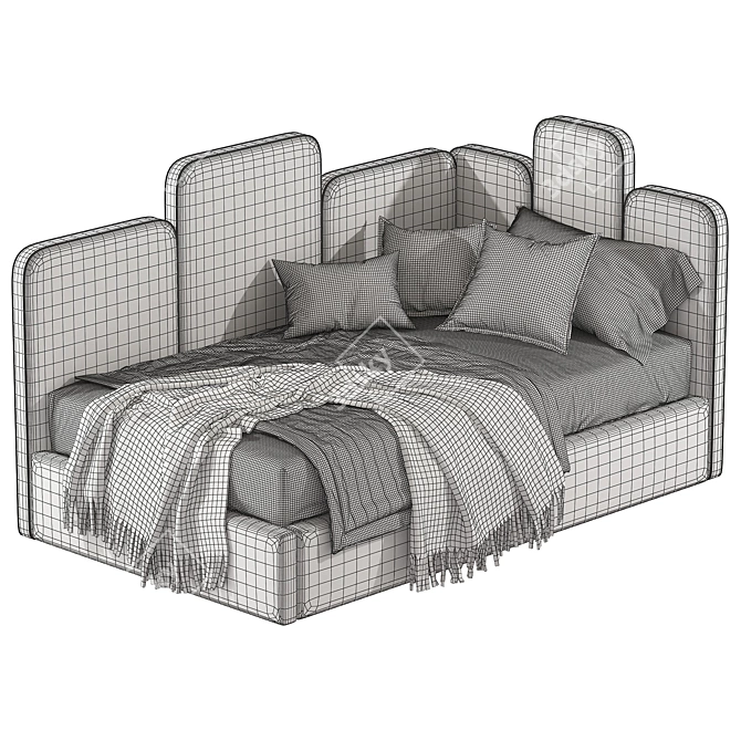 Chloe Kids Bed 2013 Version 3D model image 5