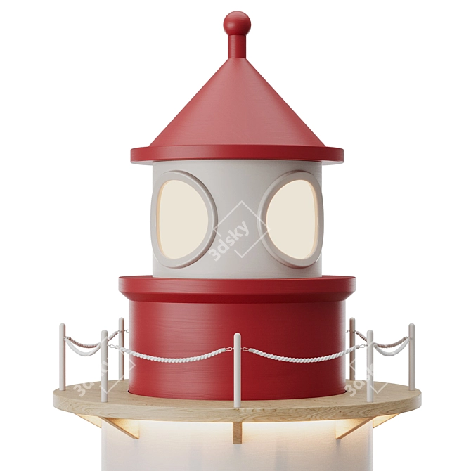 Lighthouse Climber Ball Pit Toy 3D model image 2