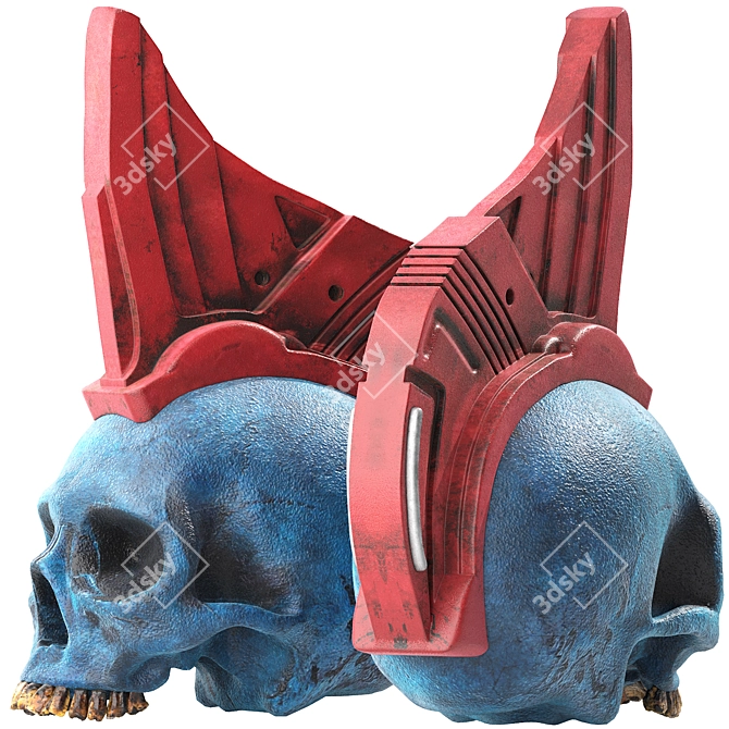 Sci-Fi Yondu Skull 3D Model 3D model image 3