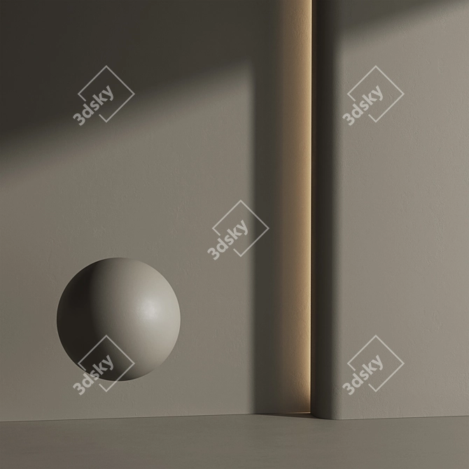 Corona Wall Paint Collection 3D model image 5