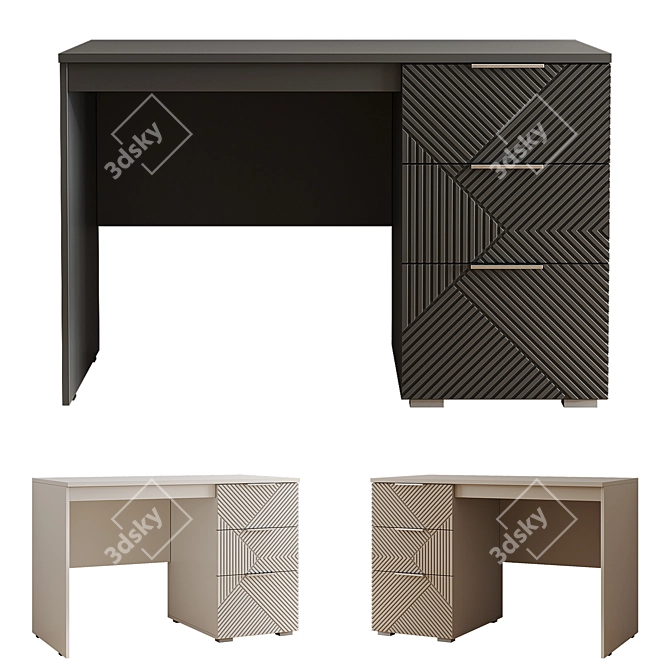 Shelton Writing Desk by divan.ru 3D model image 1