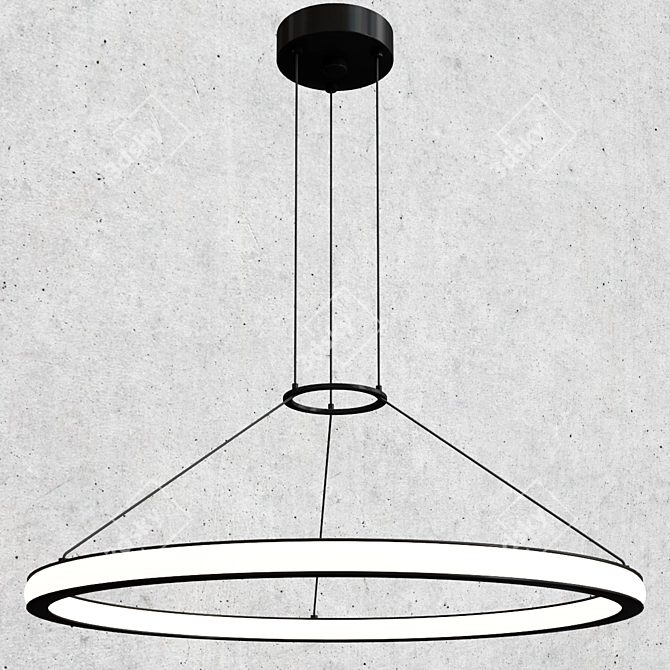 LUNA LED Pendant in Various Sizes 3D model image 2