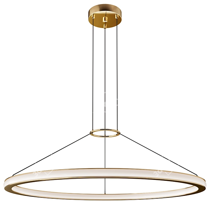 LUNA LED Pendant in Various Sizes 3D model image 6