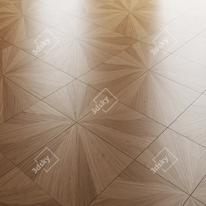 Flash Design Wood Panel Set 3D model image 1