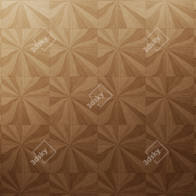 Flash Design Wood Panel Set 3D model image 2