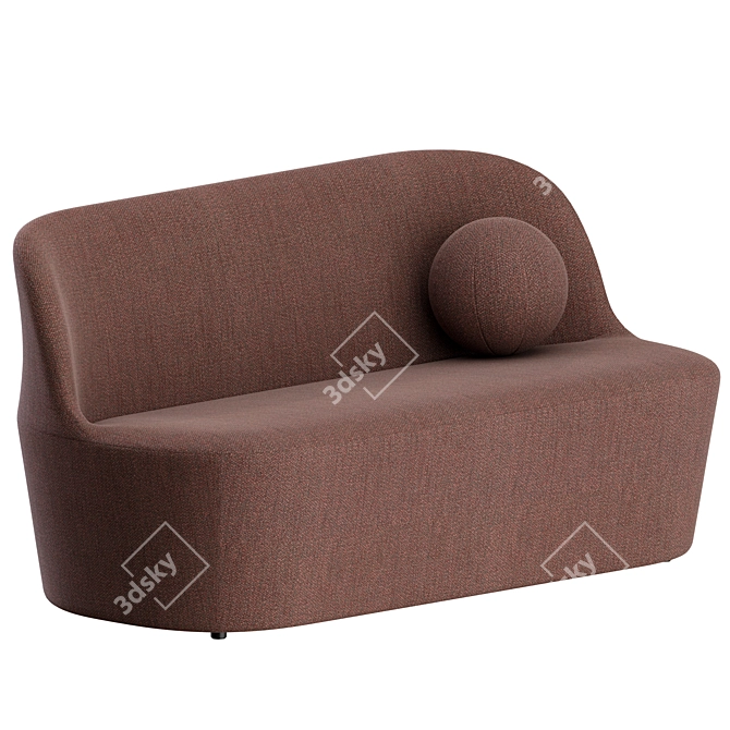 Modern Gomo Sofa Set Fredericia 3D model image 1