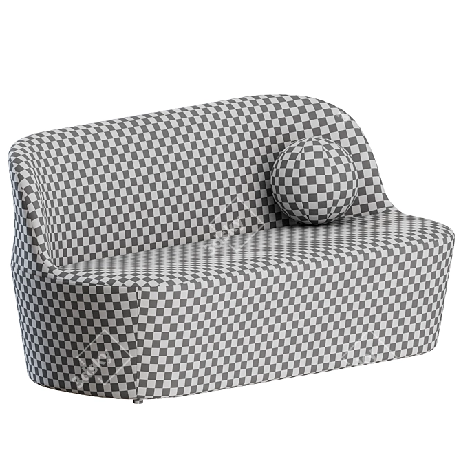 Modern Gomo Sofa Set Fredericia 3D model image 3