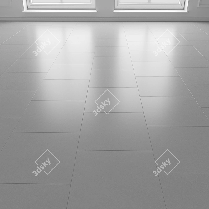 Urban Street Medium Porcelain Tile 3D model image 2