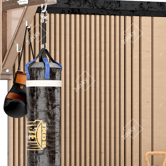 Fitness Decor Set for Home 3D model image 4