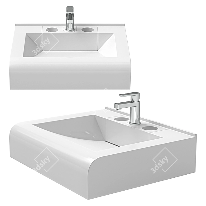 Stella Polar Korini Sink Model 3D model image 1